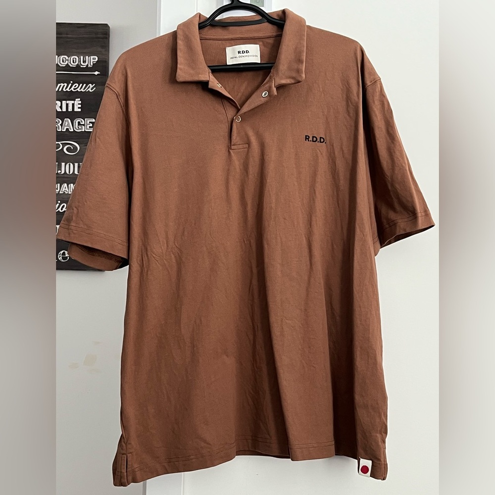 Jack & Jones R.D.D. Brown Polo Shirt